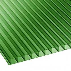 Πολυκαρβονικό Φύλλο Κυψελωτο Ειδ. Χαρακτηριστικών POLYSHADE GREEN Πάχος 10mm - PLGRSP10